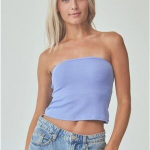 Klassy Network - ribbed tube top crop brami NEW